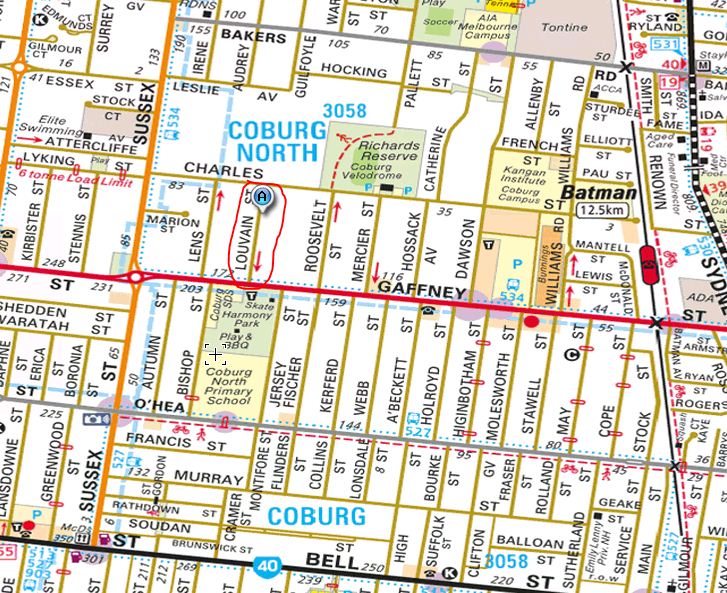 Coburg Map 